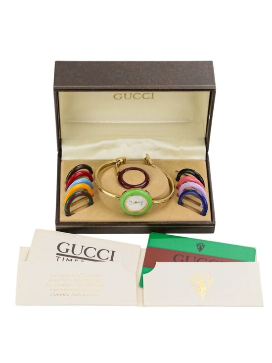 Gucci Change Bezel Watch White Gold Color Real Estate main image 8